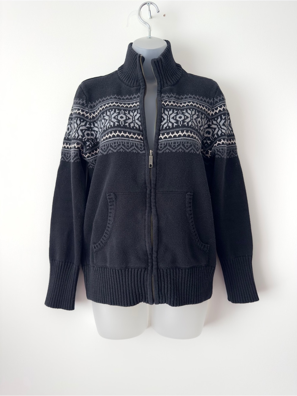 fair isle 90s sweater